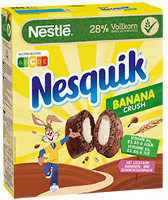 Nestle Nesquik Banana Crush Cerealien 350 g Packung