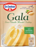 Dr. Oetker Gala Feiner Vanille-Mandel-Pudding 2er-Pack (2x40 g Tüten)
