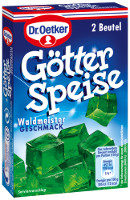 Dr. Oetker Götterspeise Waldmeister 25,2 g Packung (2 Beutel)