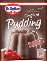 Dr. Oetker Original Pudding feinherbe Schokolade 3er-Pack (3x48 g Tüten)