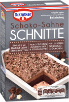 Dr. Oetker Schoko-Sahne Schnitte 266 g Packung (Backmischung)