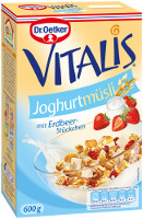Dr. Oetker Vitalis Joghurtmüsli 600 g Packung