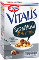 Dr. Oetker Vitalis SuperMüsli 30% Protein 375 g Packung