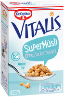 Dr. Oetker Vitalis SuperMüsli ohne Zuckerzusatz 420 g Packung