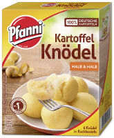 Pfanni Kartoffelknödel - Klassiker - halb & halb 6 Stück (200 g)