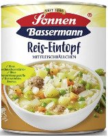 Sonnen Bassermann Reis-Eintopf mit Fleischbällchen 800 g Dose