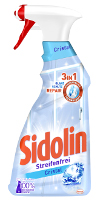 Sidolin Glasreiniger Streifenfrei Cristal 500 ml Sprayflasche