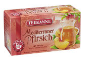 Teekanne - Mediterraner Pfirsich 20 Beutel