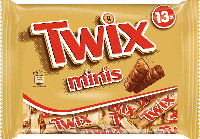 Twix Schokoriegel Minis 13 Stück 275 g Beutel