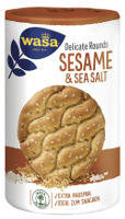 Wasa Delicate Rounds Sesame & Sea Salt 235 g Packung