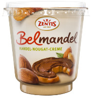 Zentis Belmandel Mandel-Nougat-Creme 400 g Becher