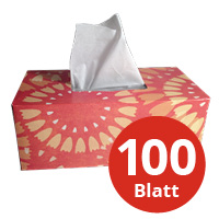 Taschentücher-Zupfbox 100er Packung